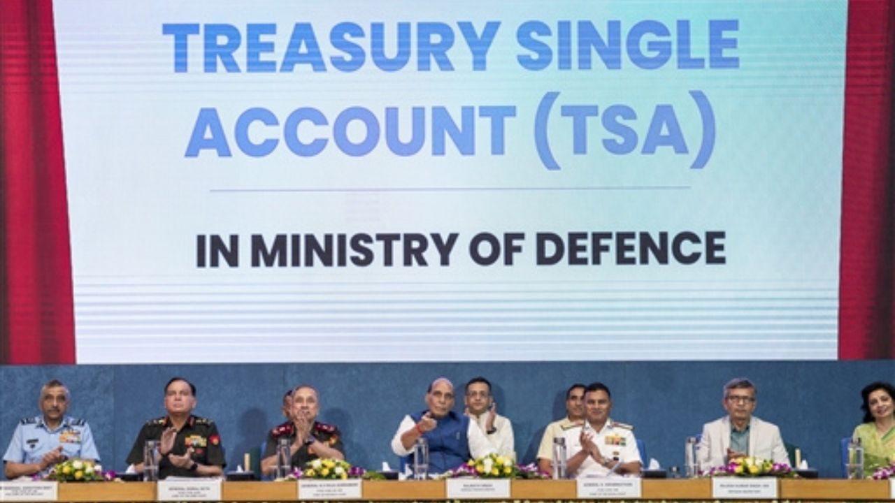 Rajnath Singh launches the integration of the Indian Army Financial Information System with the Defence Accounts Department’s SAKSHAM platform during the 279th Annual Day celebrations Rajnath Singh launches the integration of the Indian Army Financial Information System with the Defence Accounts Department’s SAKSHAM platform during the 279th Annual Day celebrations