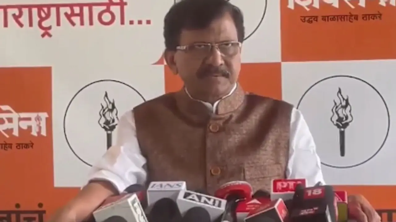Shiv Sena (UBT) leader Sanjay Raut. File Pic