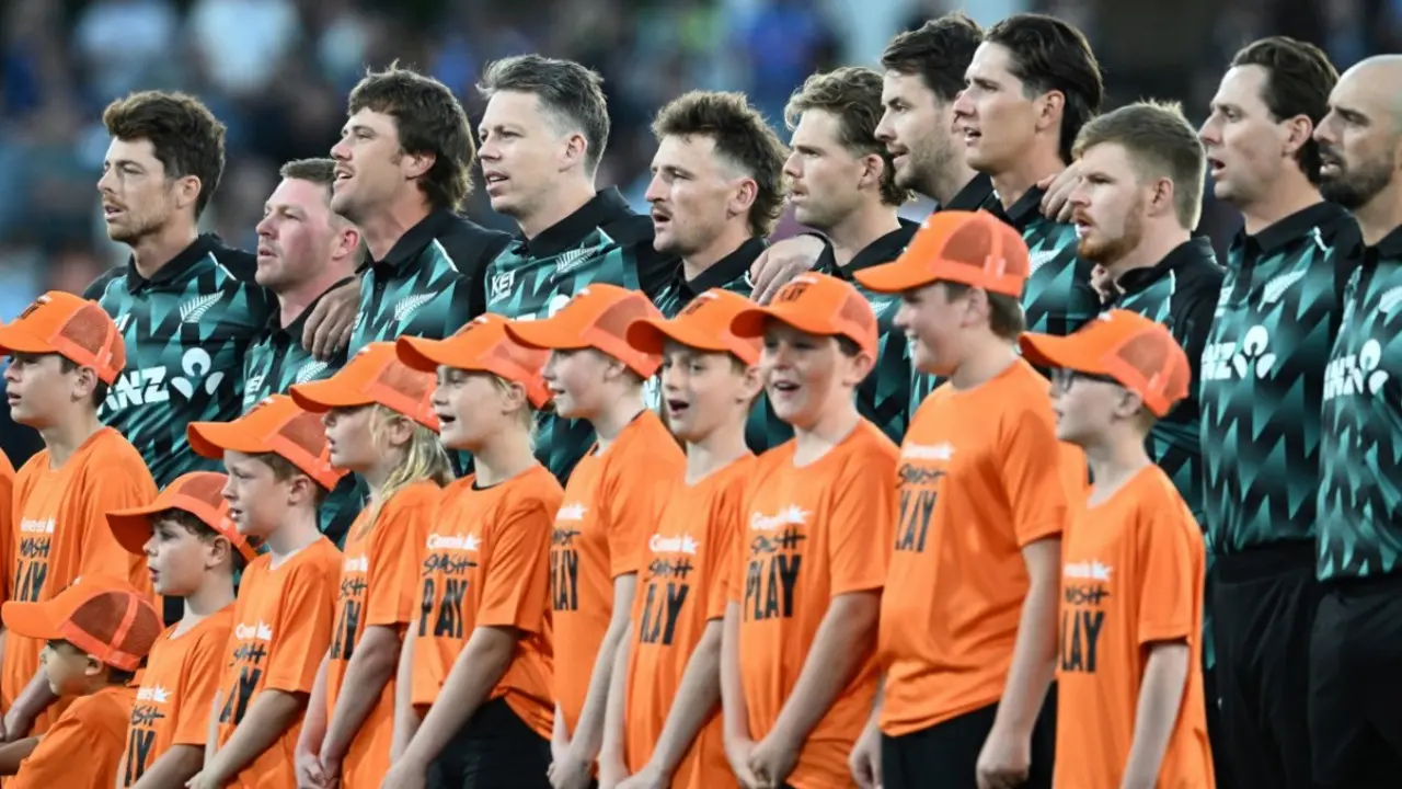 NZ vs IND: New Zealand announce major squad reshuffle for final three T20Is New Zealand team (Pic: AFP)