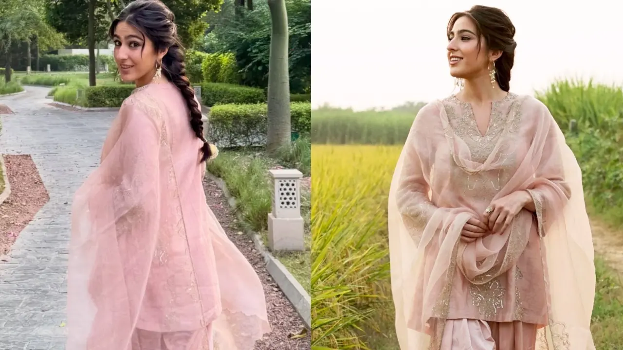 Sara Ali Khan recreates mom Amrita Singh’s iconic Punjabi look Sara Ali Khan (Pics/Instagram)