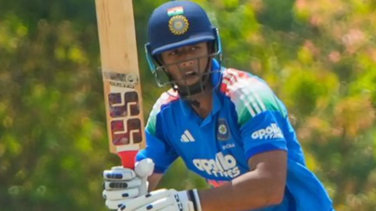 Suryansh Shedge in line for Team India's ODI call-up for series against NZ Suryansh Shedge (Pic: X/@BCCI)