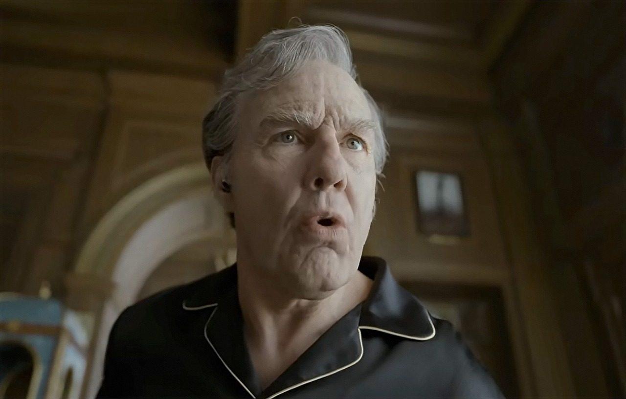 Tom plays Digger Rockwell in Digger (2026), for which the actor sported heavy prosthetics, gray hair, and a padded build. Tom plays Digger Rockwell in Digger (2026), for which the actor sported heavy prosthetics, gray hair, and a padded build.