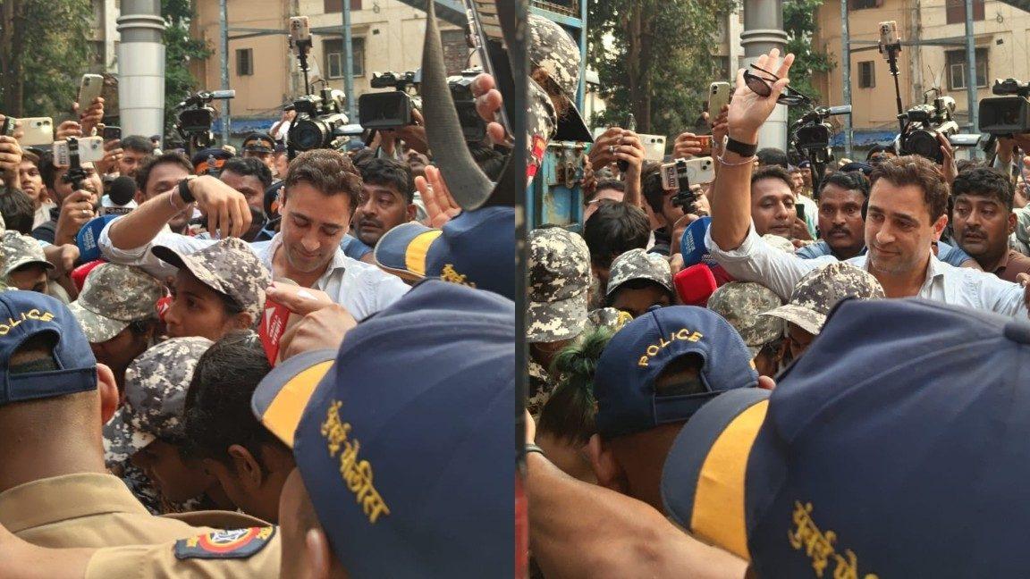 Actor Imran Khan was among over 400 people detained during a CJP protest in Mumbai against Chief Election Commissioner Gyanesh Kumar. Read more Actor Imran Khan was among over 400 people detained during a CJP protest in Mumbai against Chief Election Commissioner Gyanesh Kumar. Read more