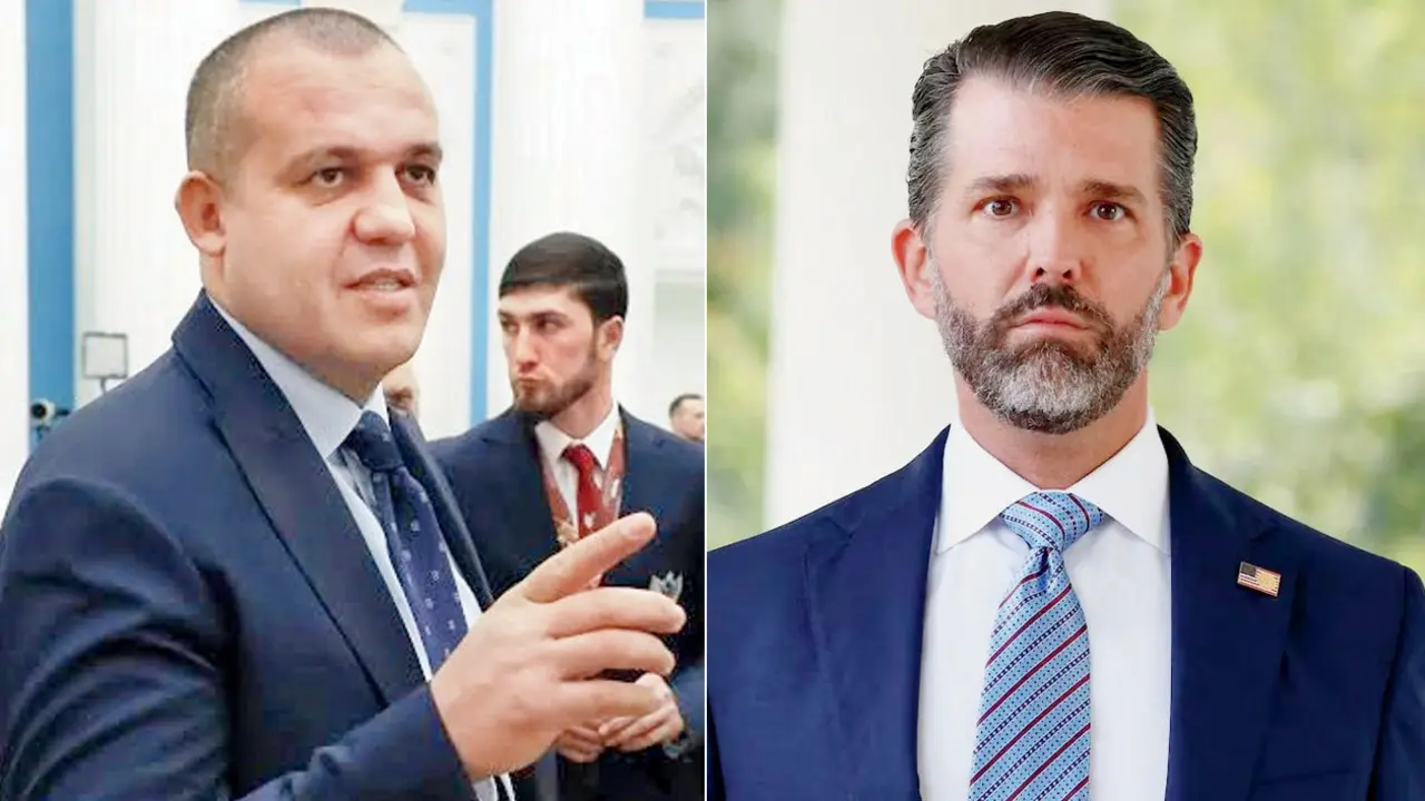 Russian oligarch says Donald Trump Jr. repaid wedding expenses Umar Kremlev and Donald Trump Jr