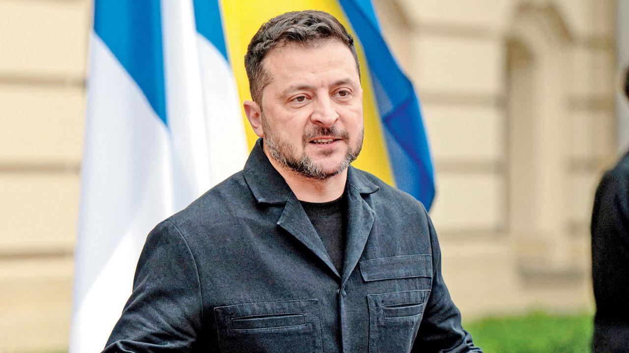 Ukrainian President Volodymyr Zelenskyy