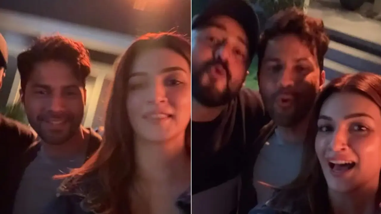 'Stay Tuned': Kriti Sanon teases fans after reuniting with Varun Dhawan
