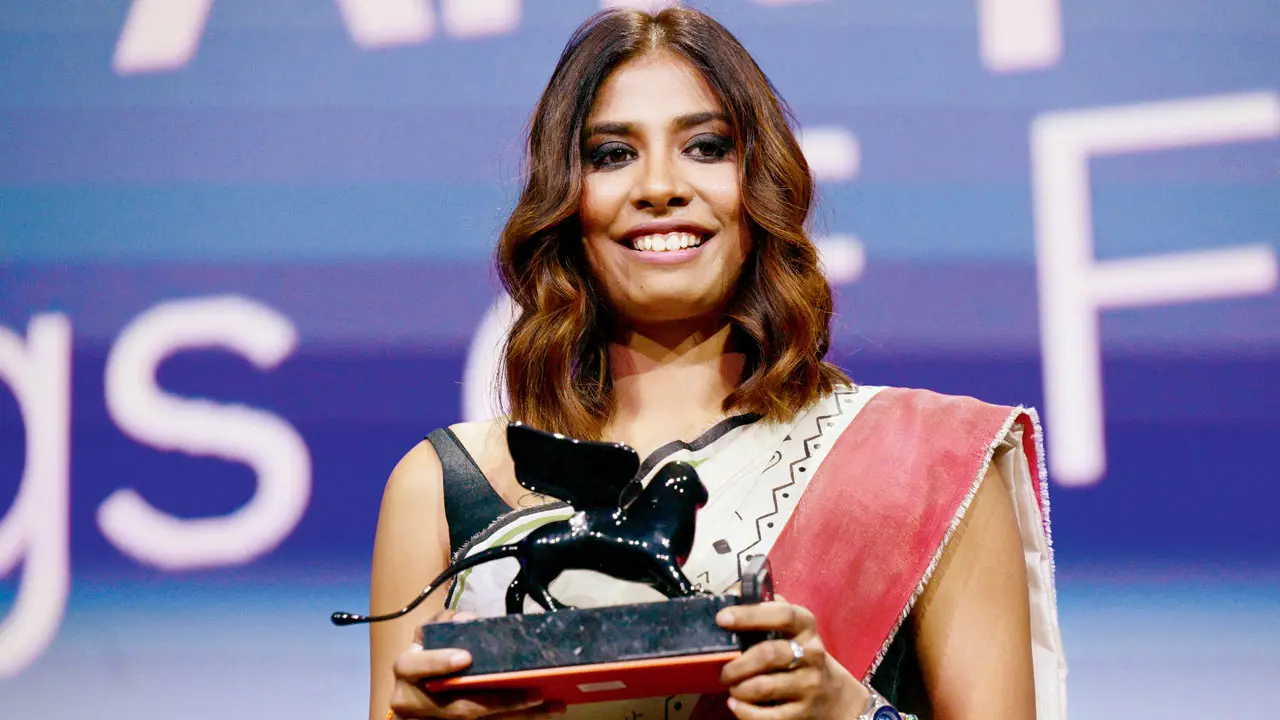 Anuparna Roy won Best Director at the Venice Film Festival in 2025. Pics/AFP, Instagram, Youtube