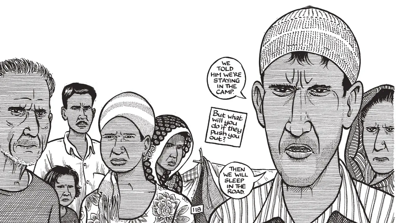 Fowl censorship? Why the Indian publishing industry needs to think about its business A panel from Joe Sacco’s The Once And Future Riot. Pic/courtesy LeftWord Books
