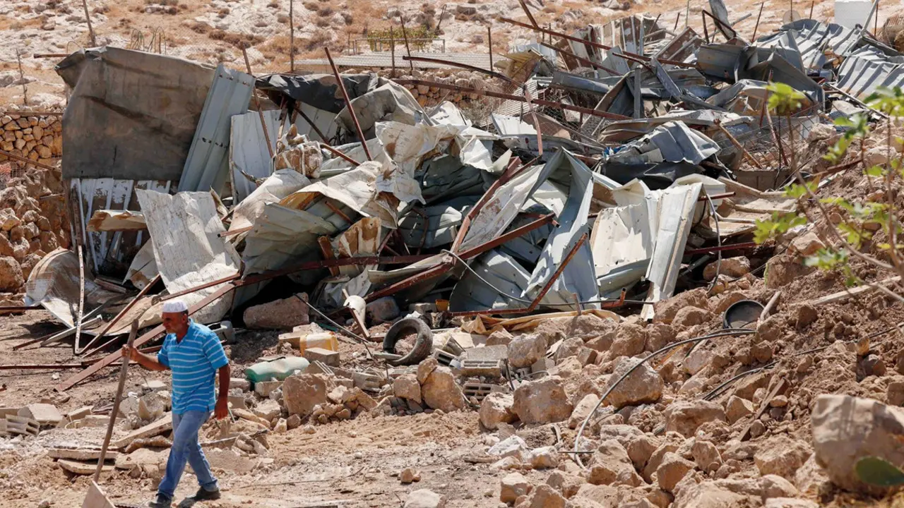 Israelis bulldoze Palestinian olive trees ahead of harvest