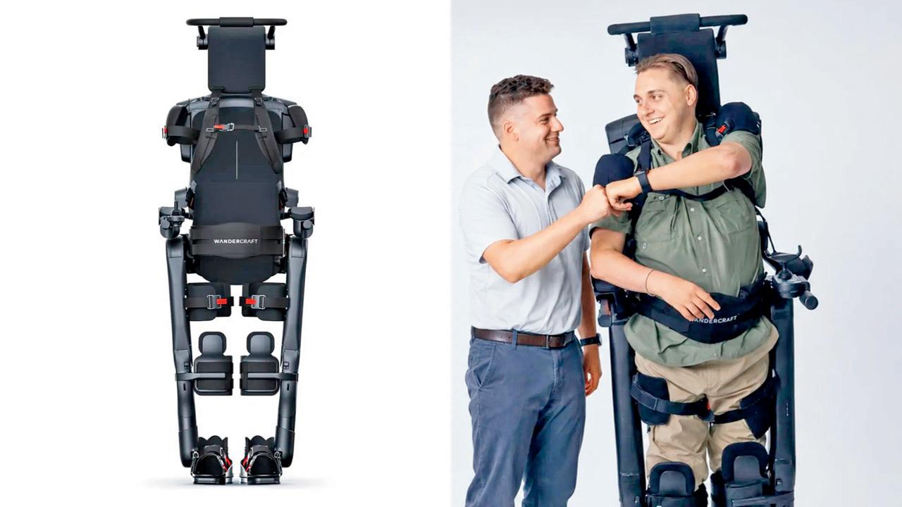 Wandercraft launches FDA-cleared Eve exoskeleton enabling hands-free walking for wheelchair users Eve helps wheelchair users regain upright mobility. PIC COURTESY/Wandercraft