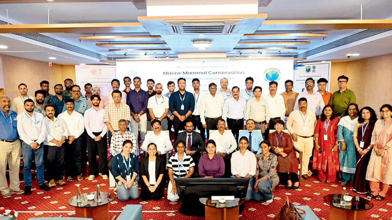 Fishery Survey of India drafts 2027–2032 action plan to protect marine mammals The Fishery Survey of India has begun a two-day workshop at World Trade Centre to draft the 2027–2032 action plan for marine mammal protection