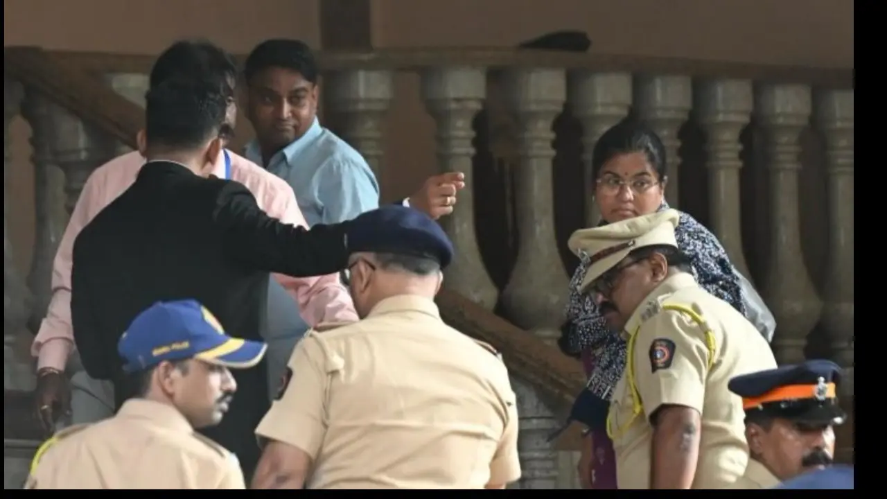 IIT Bombay student death: Parents begin hunger strike, seek action The parents of the student met the chairman of the National Commission for Scheduled Castes in Mumbai on Thursday. Pic/Ashish Raje