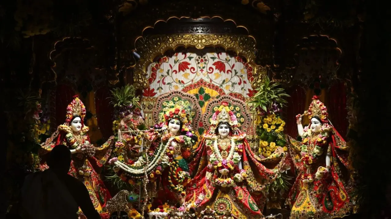 IN PICS | Janmashtami 2026: ISKCON Juhu gears up for Lord Krishna’s birth PIC/SATEJ SHINDE