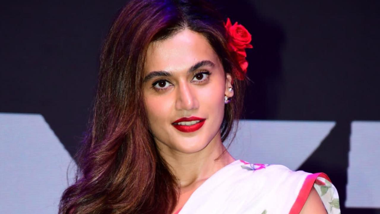 Taapsee Pannu says hero's wife got her removed from a film: 'I don't know why she...' Taapsee Pannu pic via Instagram