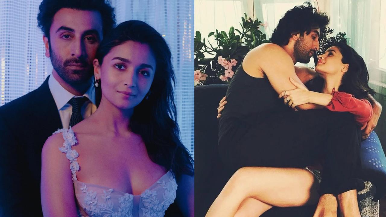 Alia Bhatt wishes 'cutie' Ranbir Kapoor on his 44th birthday with rare pictures Alia Bhatt and Ranbir Kapoor pics via Instagram