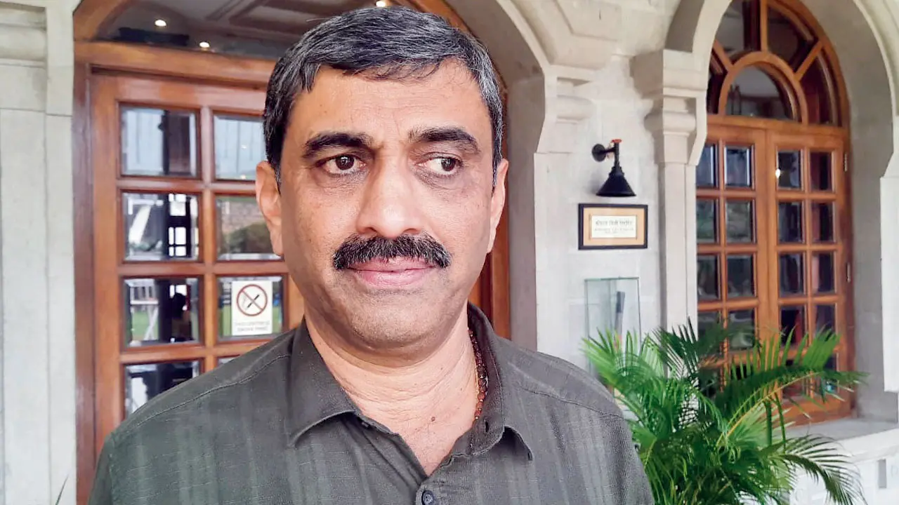 CABI seeks match fee hike from BCCI for blind cricketers CABI chairman GK Mahantesh at MCA-BKC facility on Wednesday. Pic/Subodh Mayure