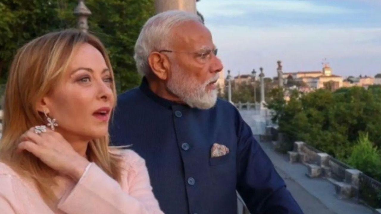 PM Modi congratulates Giorgia Meloni on becoming Italy's longest-serving Premier Italian Premier Giorgia Meloni with PM Narendra Modi during his Italy visit earlier this year. FILE PIC