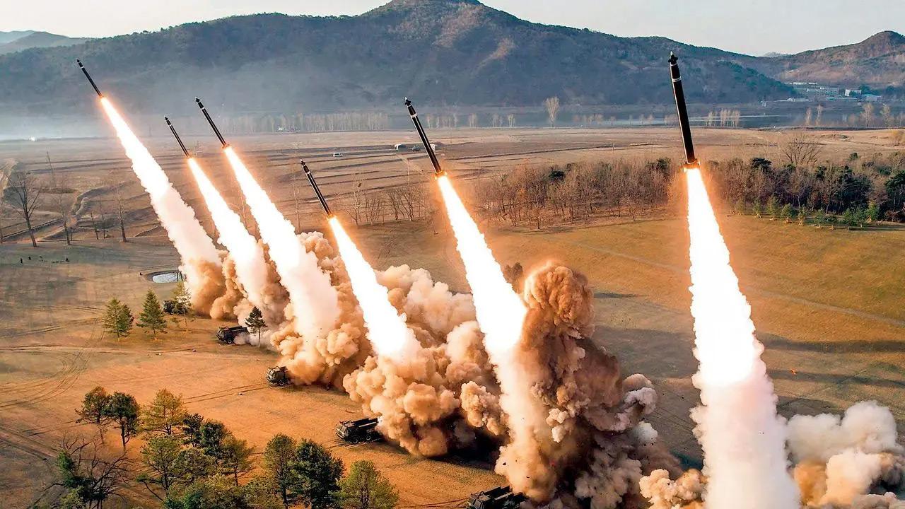 North Korea Fires Short-Range Ballistic Missiles After Drills