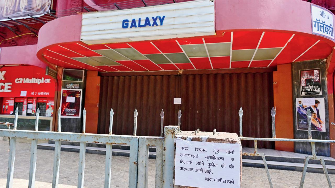 Gaiety-Galaxy closure: Why Mumbai’s iconic Bandra theatre complex has shut down The G7 Multiplex, which includes the Gaiety and Galaxy theatres, on 30th Road in Bandra West, wears a deserted look on Monday. Pics/Shadab Khan