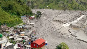Indian journalists have been receiving criticism for their insensitive coverage of the Nepal floods. PIC/PTI