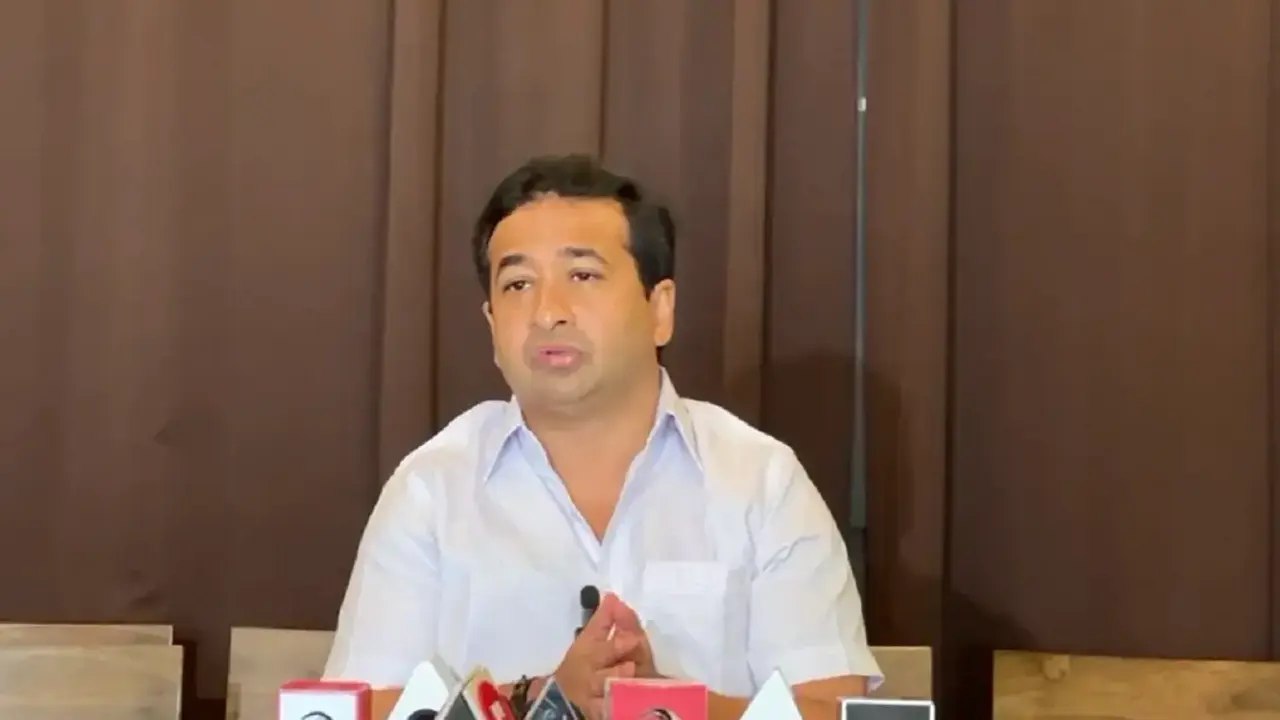 Chhatron Ki Goonj is not students’ voice but ‘Goonj of Sharia’: Nitesh Rane Nitesh Rane. File Photo