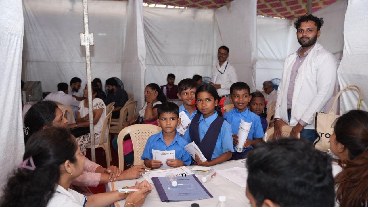 Maharashtra: Panvel civic body to hold health camps at 43 locations until Nov 2 The health camp began on Thursday, September 10. PIC/BY SPECIAL ARRANGEMENT