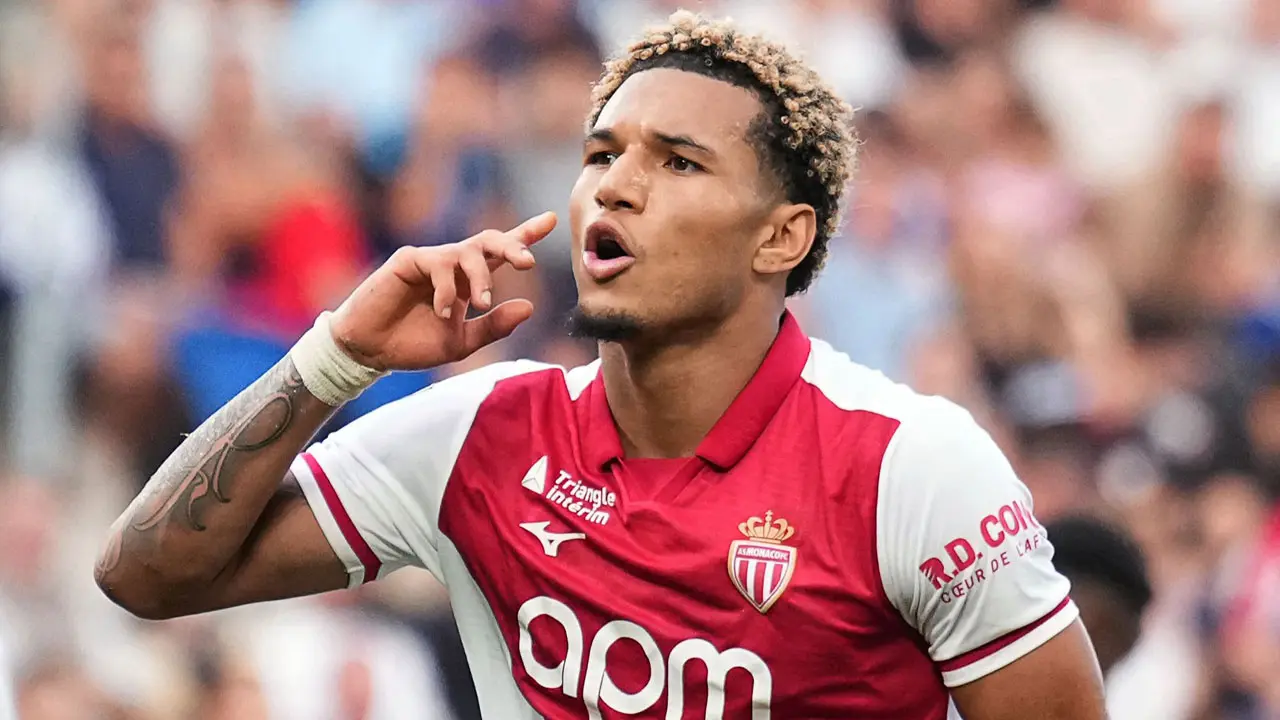 Monaco striker Brunner facing ban over throat-slitting goal celebration Paris Brunner. Pic/AFP