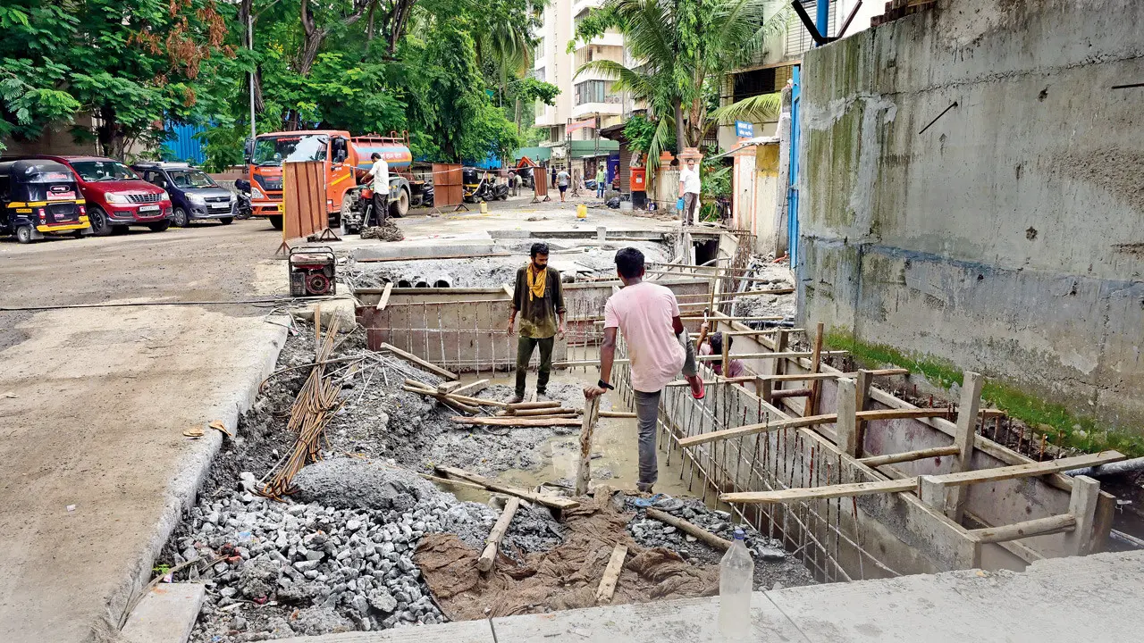 BMC to resume concreting work on Mumbai roads in first five days of October Work on 590 roads is yet to be completed under the two phases of the civic body’s ambitious concreting project. Representation Pic/Nimesh Dave
