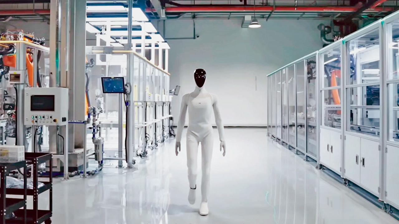 Chinese automaker XPeng launches dedicated IRON humanoid robot manufacturing in Guangzhou IRON humanoid robot. PIC COURTESY/XPeng