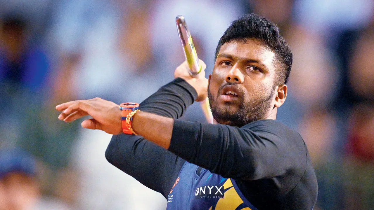 Pathirage becomes first Lankan to clinch Diamond League title Rumesh Tharanga Pathirage. Pic/AFP