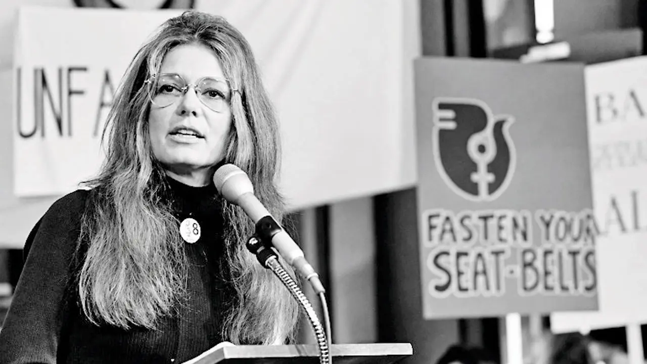 Remembering Gloria Steinem: Lessons from a life dedicated to feminism Feminist Gloria Steinem addresses a rally in 1978. Pics Courtesy/@gloriasteinem, @gloriasfoundation, Wikimedia Commons, Britannica