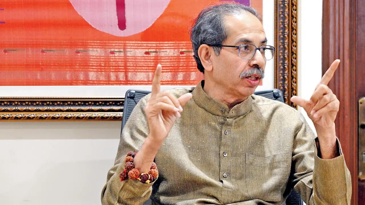 Shiv Sena UBT questions Centre over GDP growth, stock market decline Shiv Sena UBT has questioned the Centre's economic narrative over GDP growth and market performance. File pic