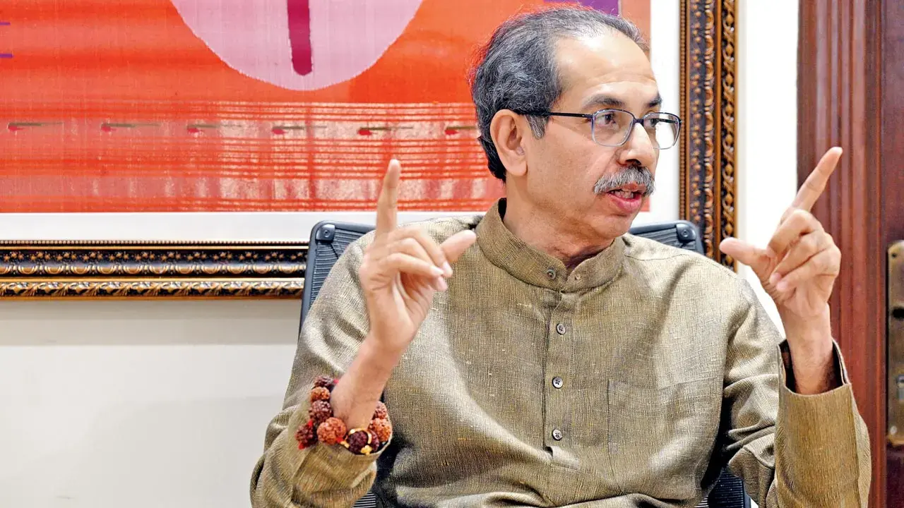 'The poll panel mutiny': Shiv Sena (UBT) questions ECI’s claim of unanimous decision-making Shiv Sena (UBT) chief Uddhav Thackeray during a political engagement in Maharashtra. File pic