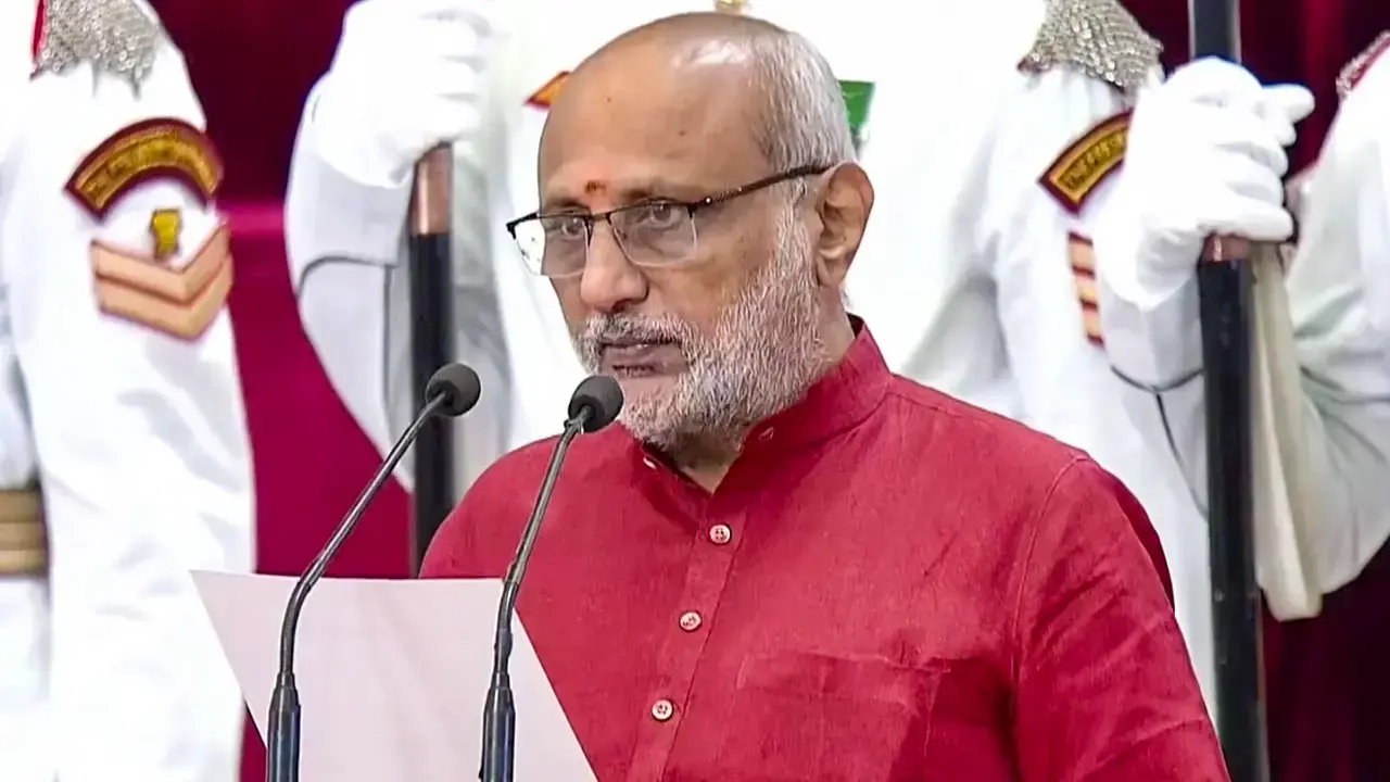 Vice President C.P. Radhakrishnan will inaugurate the India International Water Week 2026 in Delhi on September 22. File pic