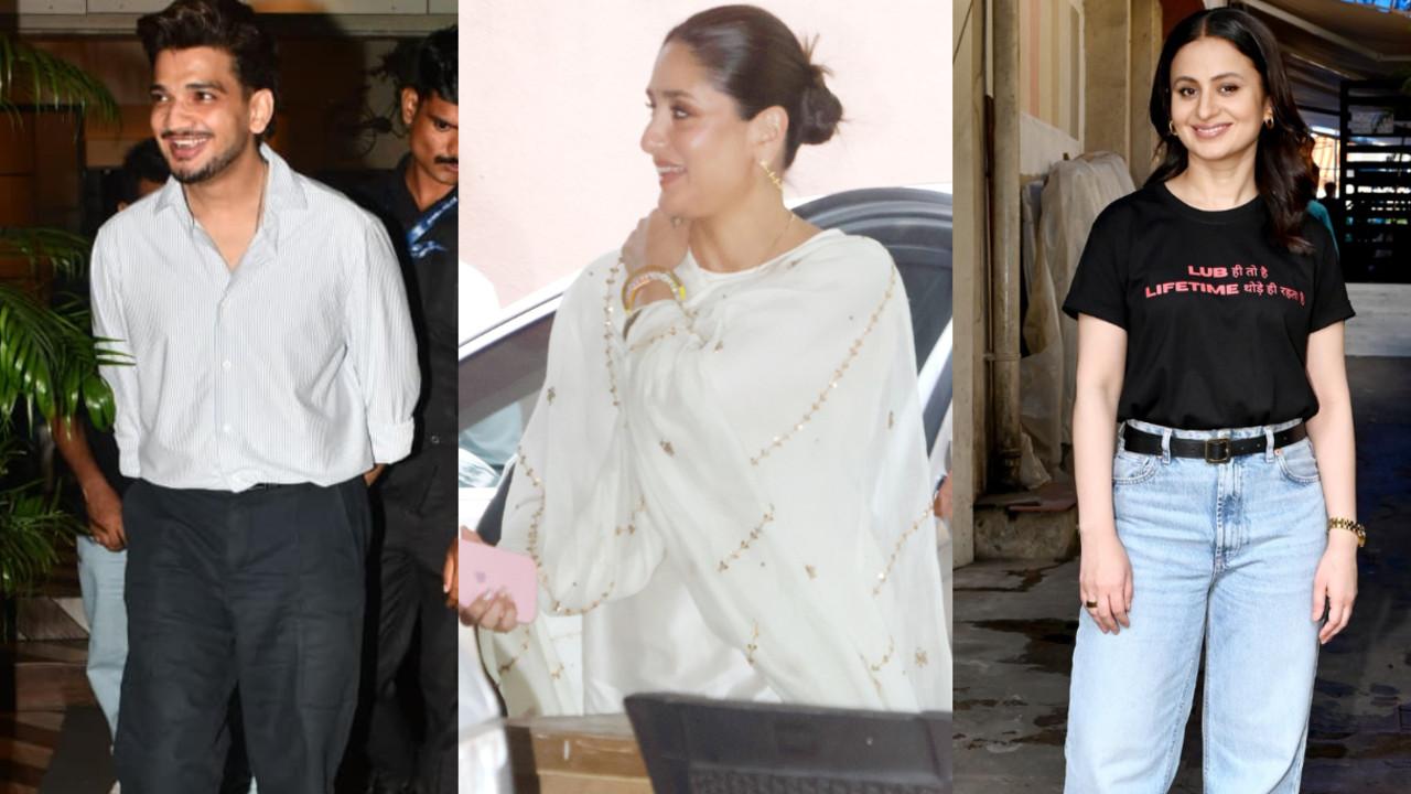 Spotted in the city: Kareena Kapoor, Munawar Faruqui, Rasika Dugal and more Spotted in the city. Pics via Yogen Shah