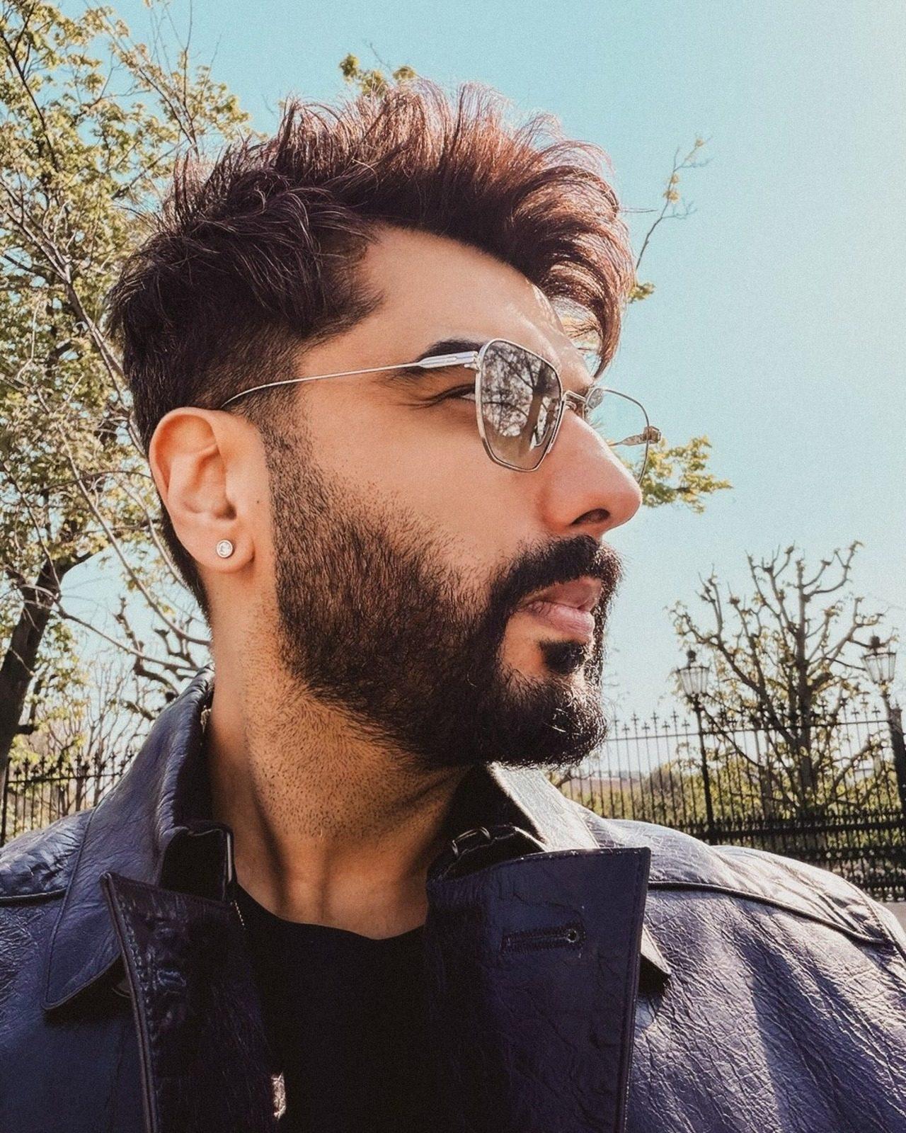 The actor shared a selfie of himself looking sideways while walking on the streets showing off his facial features. The actor shared a selfie of himself looking sideways while walking on the streets showing off his facial features.