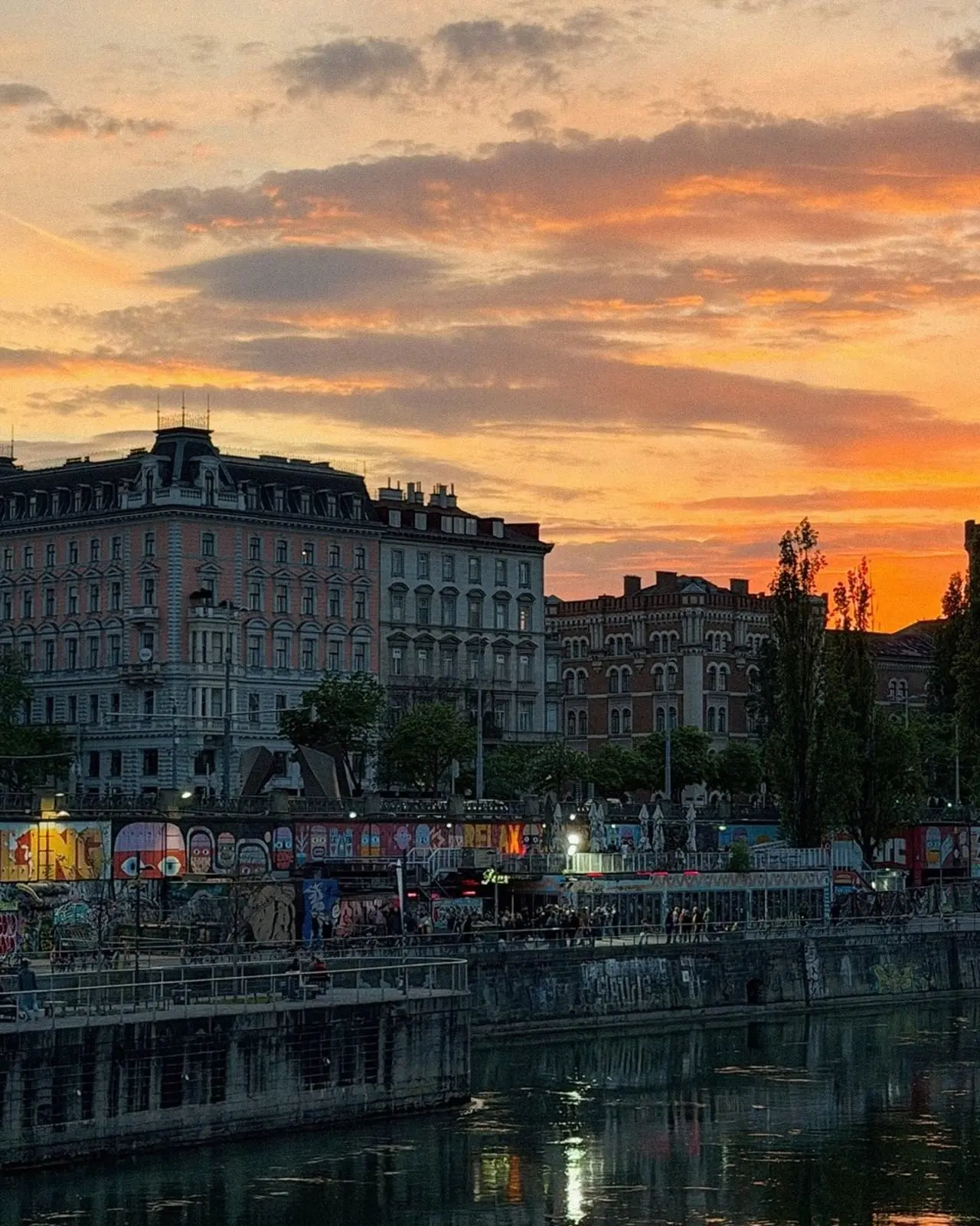 Sharing a picture of the scenic sunset view along the Donaukanal in Vienna, Arjun wrote, "This part of the day always wins." We agree, Arjun! Sharing a picture of the scenic sunset view along the Donaukanal in Vienna, Arjun wrote, "This part of the day always wins." We agree, Arjun!