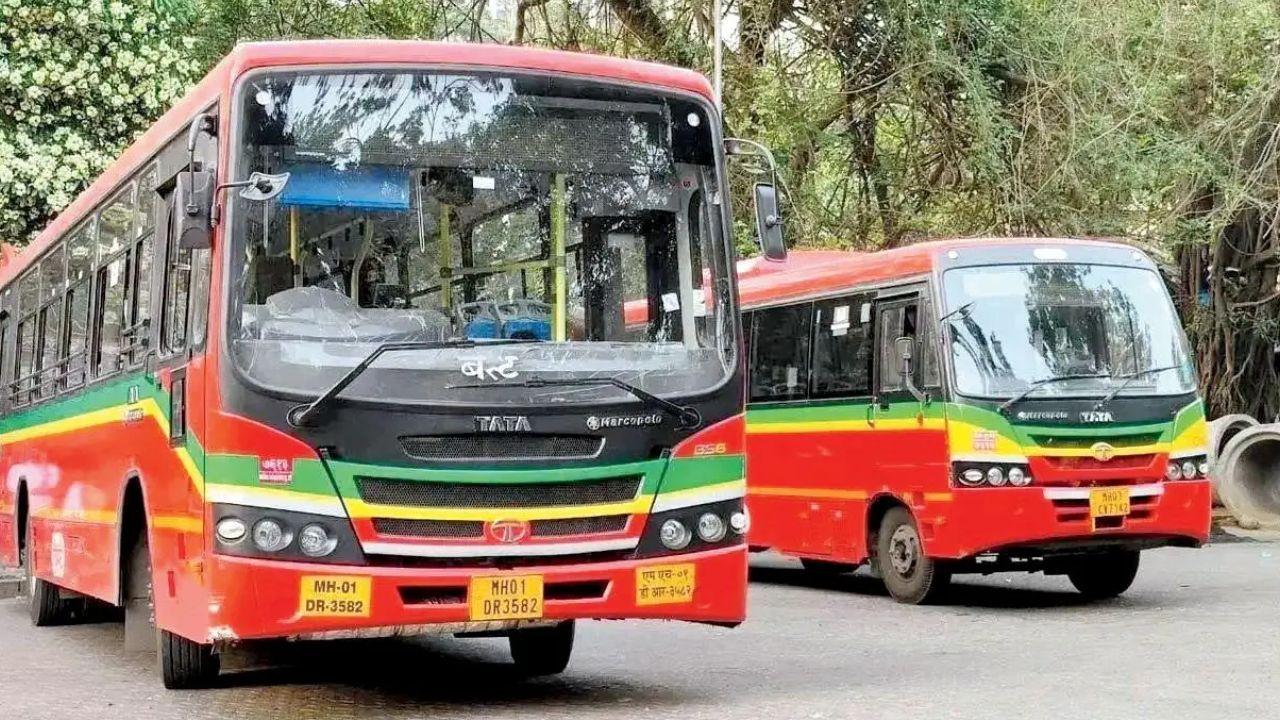 Mumbai: BEST bus collides with motorcycle at GTB Nagar, three injured Representational image. File pic