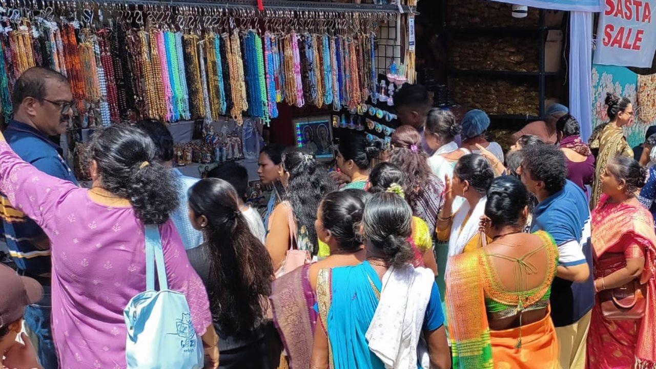 The Bandra Fair has been taking place for 300 years now with a break only during the Covid-19 pandemic in 2020 and 2021 but ever since then, the fair has seen people return in large numbers and this year is no different The Bandra Fair has been taking place for 300 years now with a break only during the Covid-19 pandemic in 2020 and 2021 but ever since then, the fair has seen people return in large numbers and this year is no different