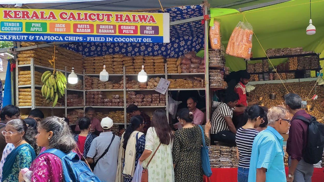 Kerala Halwa Among the many delicacies available at the Fair, Calicut Halwa, or Kerala Halwa has become really popular over the years. The many different colours of halwa represent different flavours that are available loaded with dry fruits making even more tastyPrice: Rs 150 for 250 gm; Rs 220 for the black Halwa (called Calicut Halwa)