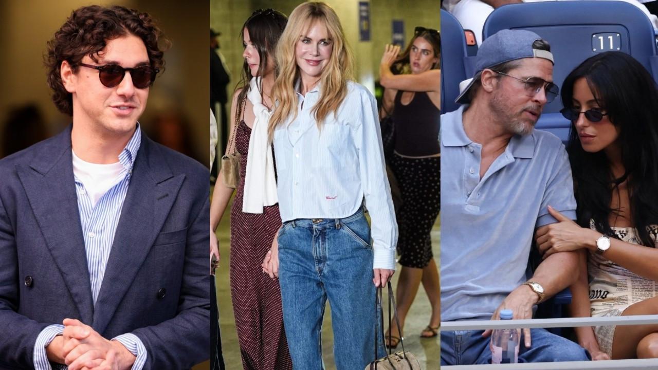 Belmont Cameli, Nicole Kidman, to Brad Pitt: Celebs spotted at US Open 2026 Celebs at US Open 2026 (Pics/Instagram, X, AFP)