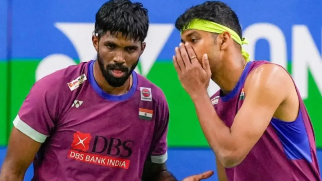 Asian Games 2026: Defending champions Satwik-Chirag knocked out in first round Satwiksairaj Rankireddy and Chirag Shetty (Pic: PTI)