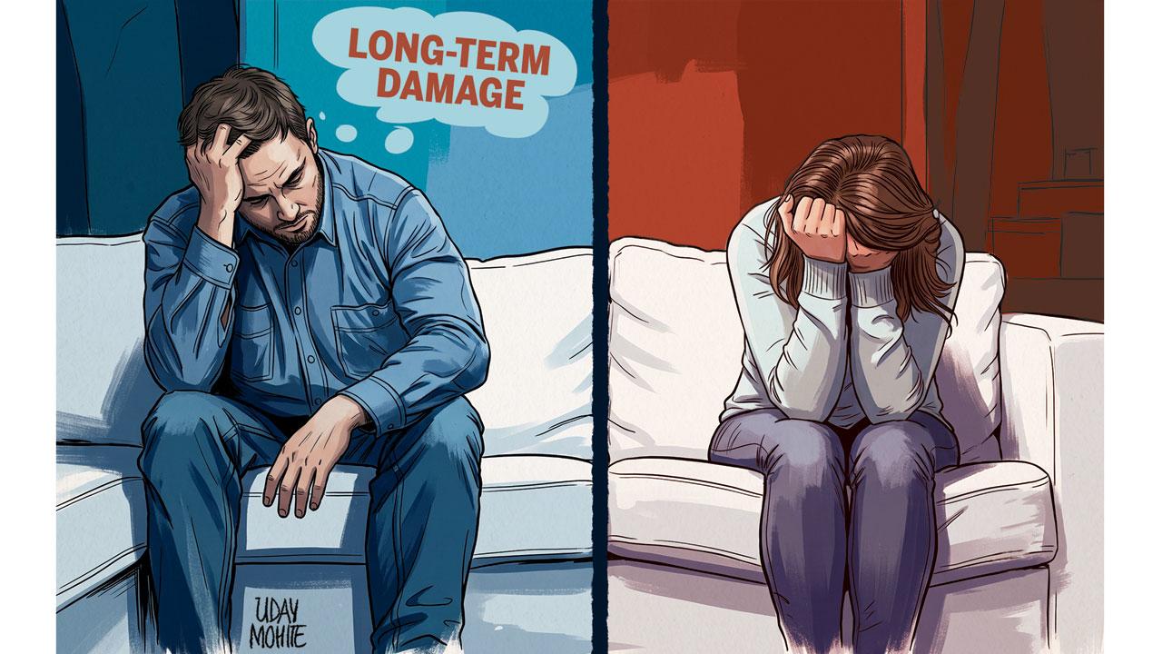 Dr Love with Mid-Day: Scared that we will drift apart Illustration/Uday Mohite