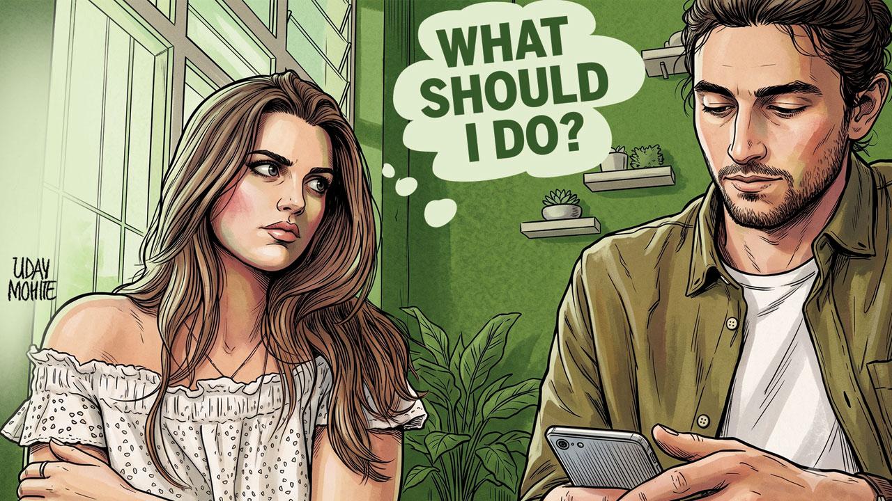 Dr Love with Mid-Day: It feels like I’m letting her down Illustration/Uday Mohite