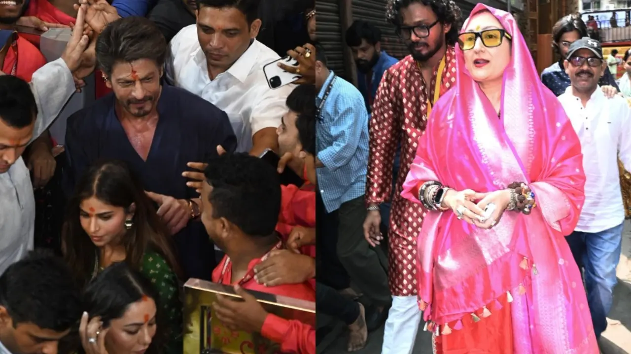 Ganesh Chaturthi 2026: Celebs visit Lalbaugcha Raja pandal to seek blessings