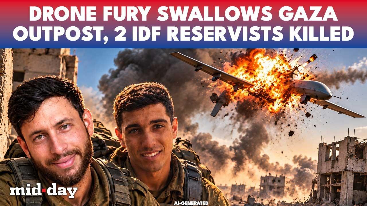 Gaza Outpost Horror: 2 IDF Reservists Killed As Drone Explodes