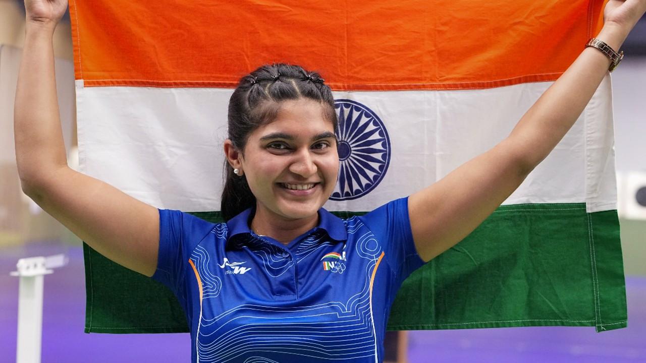 Asian Games 2026: Esha Singh wins silver in thrilling 25m Pistol final Esha Singh (Pic: PTI)