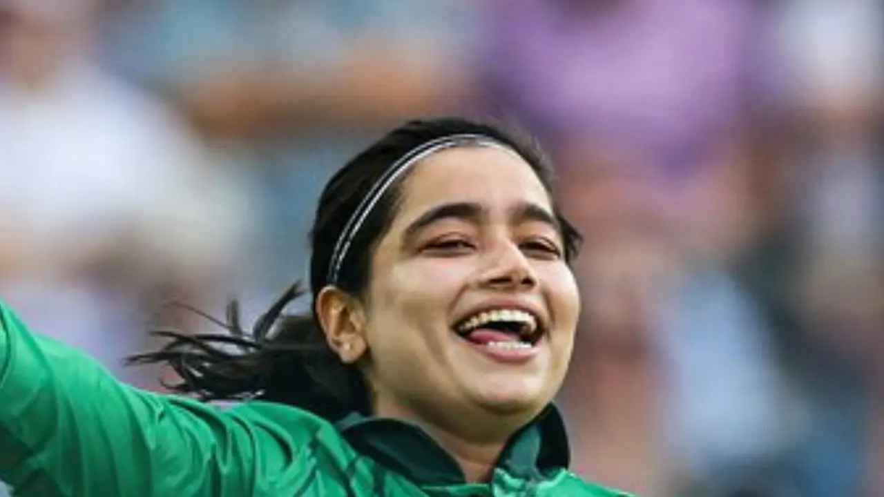 Fatima Sana (Pic: X/@ICC)