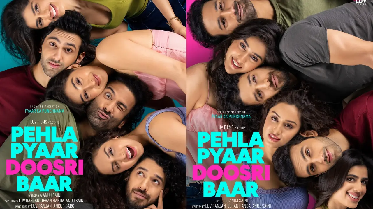 Pehla Pyaar Doosri Baar first look: Luv Ranjan unveils new-age friendship comedy with six fresh faces Pehla Pyaar Doosri Baar. Pic via Instagram
