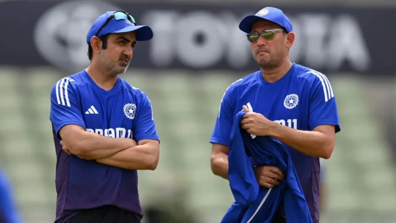 BCCI to host high-level review meeting in Mumbai on Thursday Gautam Gambhir and Ajit Agarkar (File pic)